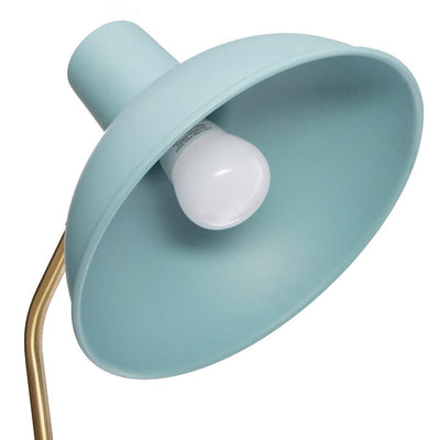 Lampa na biurko CELIA, 38 cm, kolor niebieski