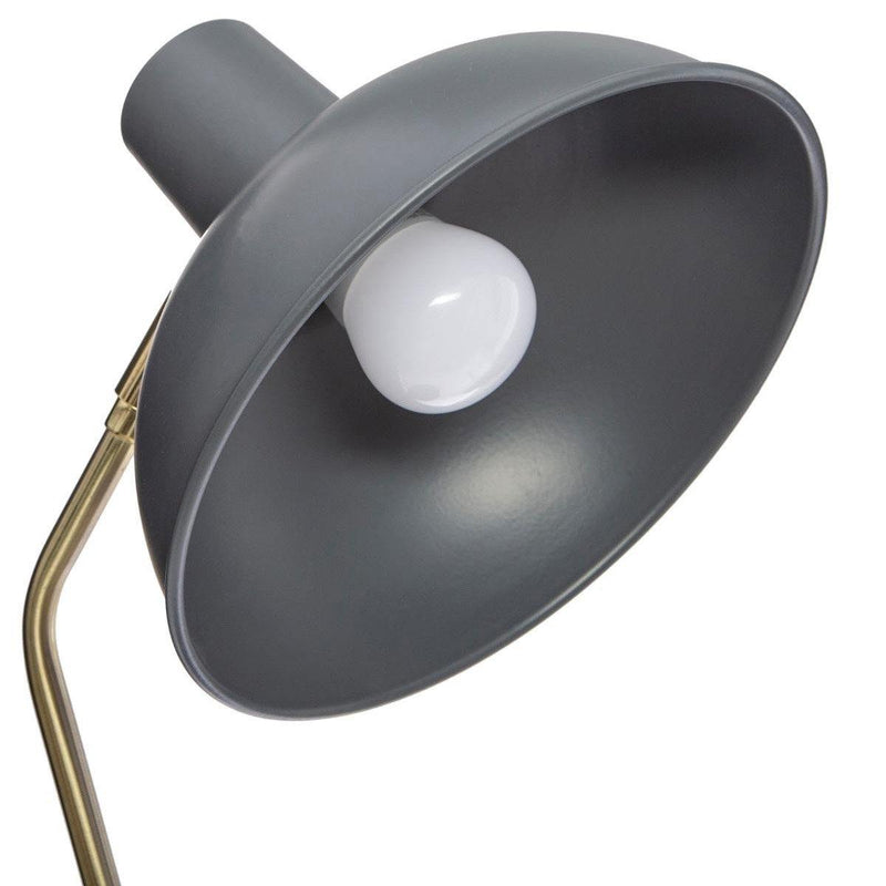 Lampa na biurko CELIA, 38 cm, kolor czarny
