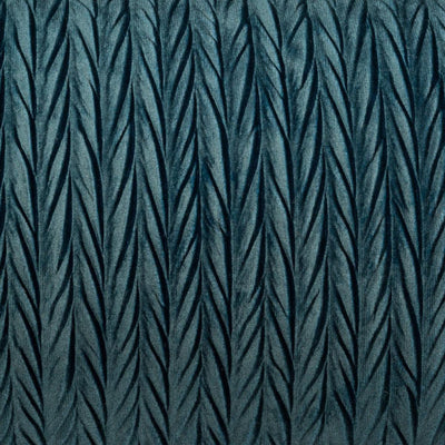 Poduszka prostokątna PLISSE, 30 x 50 cm, kolor morski