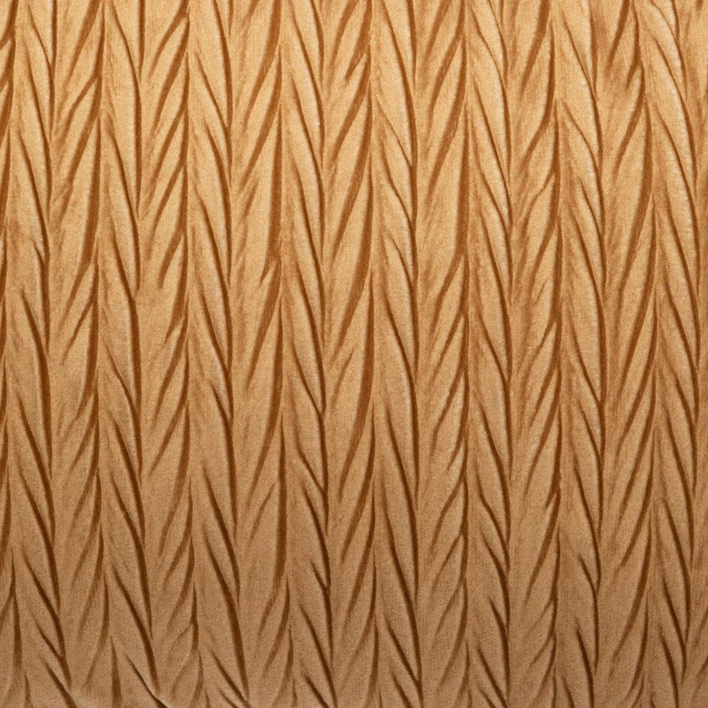 Poduszka prostokątna PLISSE, 30 x 50 cm, kolor żółty