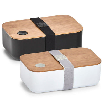 Lunchbox z przegródką, 19 x 12 x 7 cm, kolor biały, ZELLER