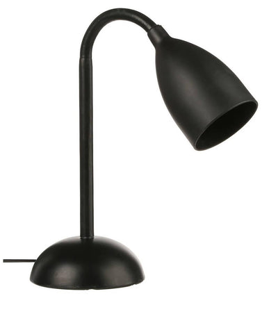 Lampa na biurko SILKY, 31 cm, kolor czarny