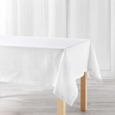 Obrus prostokątny na stół CHARLINE, 140 x 240 cm, kolor biały