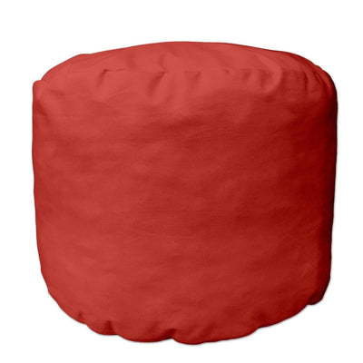 Pufa do siedzenia SPIRIT GARDEN, Ø 45 x 30 cm, czerwona, TODAY