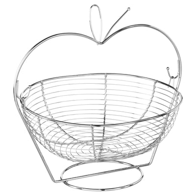 Koszyk na owoce APPLE, 33 cm, metalowy