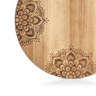 Deska kuchenna okrągła, Ø 27 cm, drewno akacjowe, ZELLER