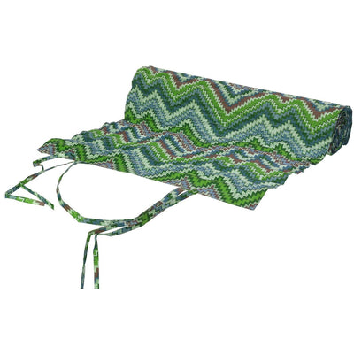 Mata plażowa rolowana, 60 x 180 cm, zielona