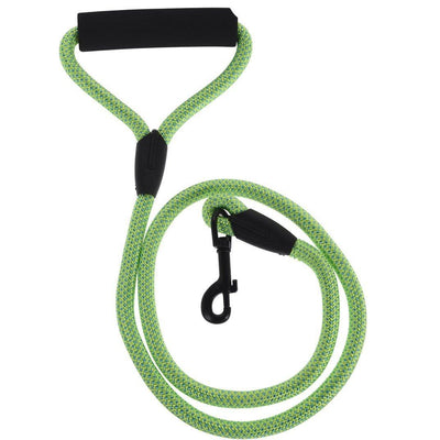 Smycz dla psa, 120 cm, kolor zielony