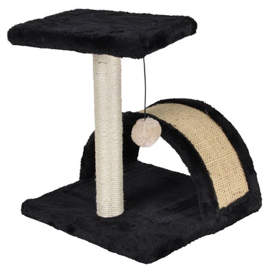 Drapak dla kota z platformą i pomponem, 38 cm