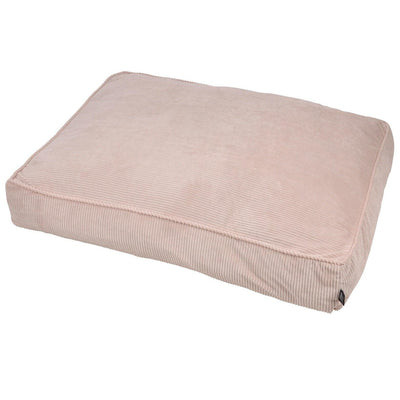 Poduszka dla kota i psa prostokątna VELOURS COTELÉ, 90 x 70 x 15 cm, beżowa