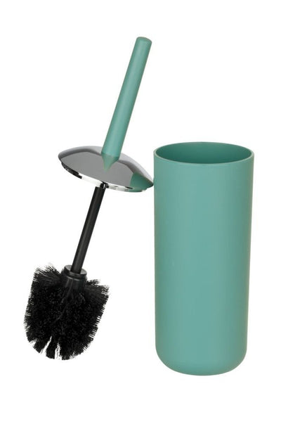 Szczotka do wc ze stojakiem BRASIL, 37 cm, zielony, WENKO