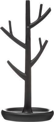 Stojak na biżuterię drzewko MASAI, 29 cm, czarny
