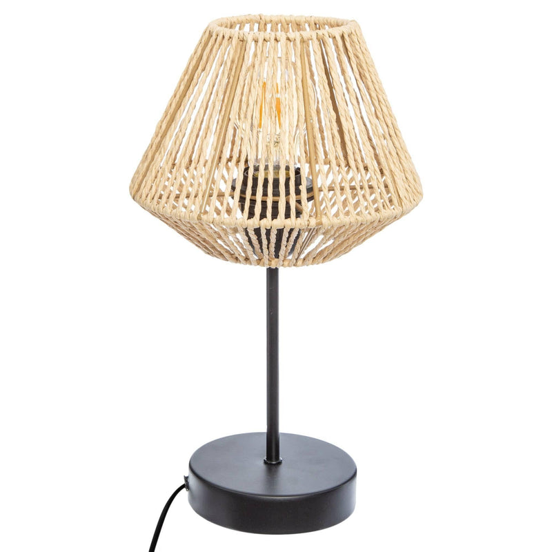 Lampa stołowa z dekoracyjnym abażurem JILY, 34 cm