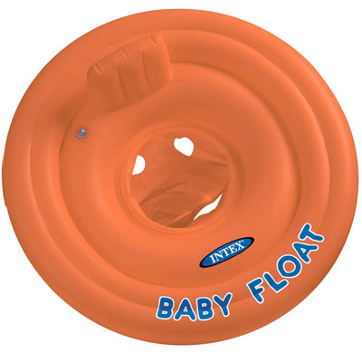 Koło do pływania dla dzieci, Ø 76 cm, pomarańczowe, INTEX
