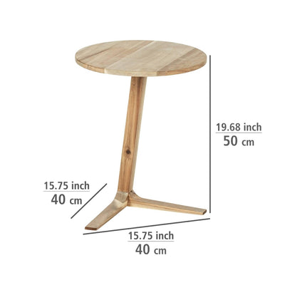 Boczny stolik kawowy ACINA, drewno akacjowe, WENKO