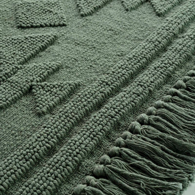 Dywanik z frędzlami CILAOS, bawełniany