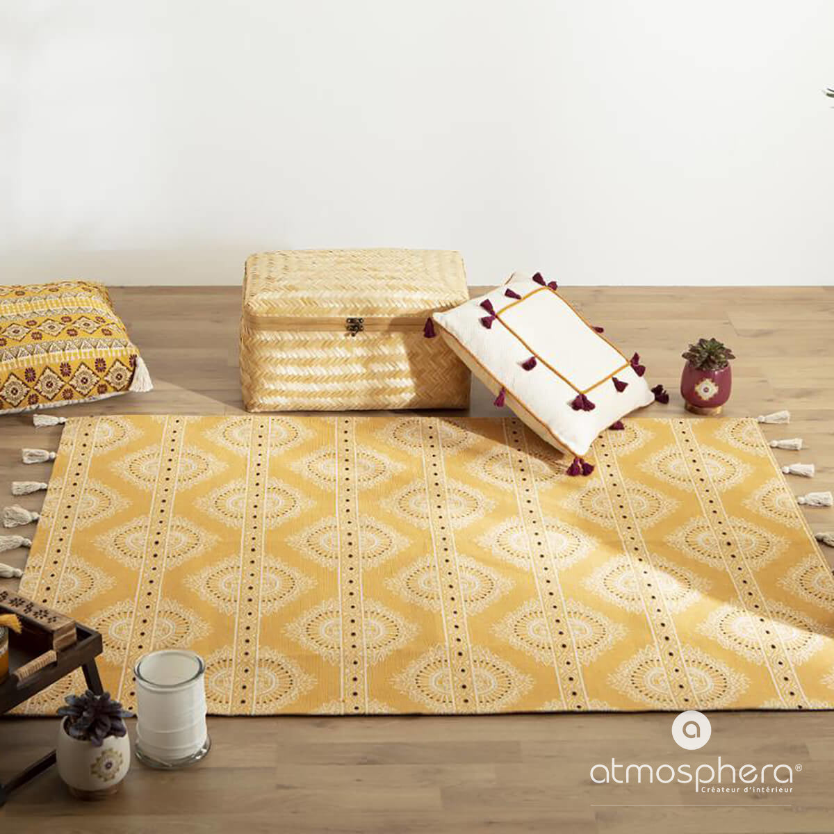 Ozdobna poduszka bawełniana NAM, 50 x 50 cm