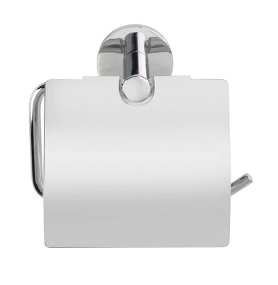 Uchwyt na papier toaletowy z klapką ISERA, montaż bez wiercenia UV-Loc, WENKO
