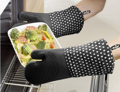 Silikonowe rękawice kuchenne - 2 sztuki w komplecie, WENKO