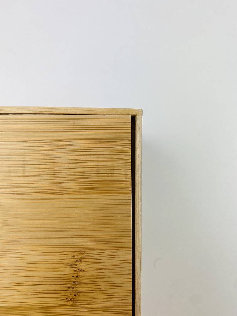 OUTLET Pojemnik na kosmetyki ALLEGRE BAMBOO, 22 x 7 x 15 cm, WENKO