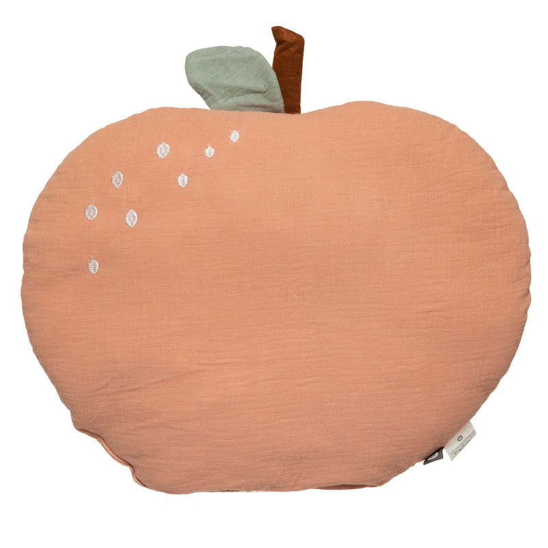 Poduszka dziecięca VILLAGE, motyw jabłuszka, Ø 40 cm