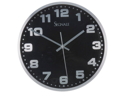 Zegar ścienny SEGNALE, aluminium, Ø 30 cm