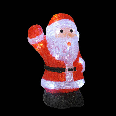 Dekoracja świetlna wewnętrzna Święty Mikołaj, wys. 26cm