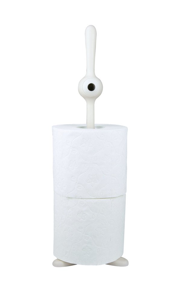 Stojak na papier toaletowy TOQ - kolor biały, KOZIOL