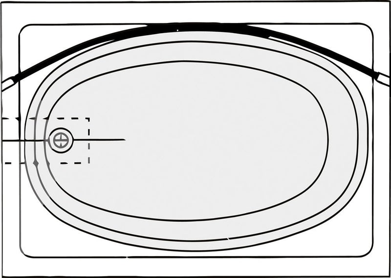 Teleskopowy drążek do zasłony prysznicowej, Ø 2,5 cm, 110-200 cm, WENKO