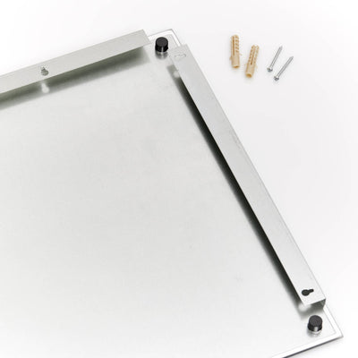 Szklana tablica magnetyczna STONE + 3 magnesy, 60x40 cm, ZELLER