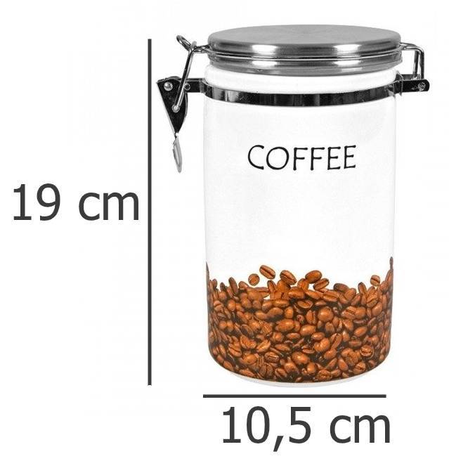 Pojemnik na kawę COFFEE z łyżeczką, ZELLER