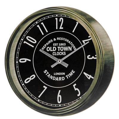Zegar ścienny OLD TOWN, okrągły, Ø 30 cm