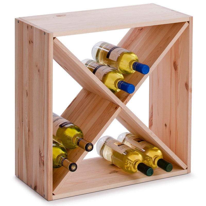 Drewniany stojak na wino, ZELLER