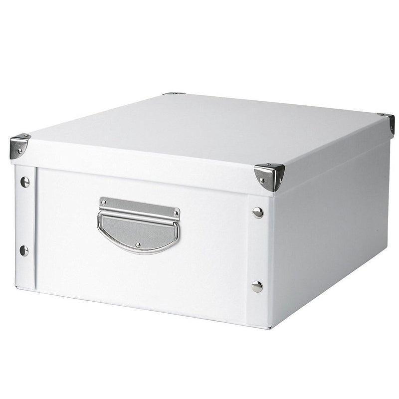 Pudełko do przechowywania, 40x33x17 cm, kolor biały, ZELLER