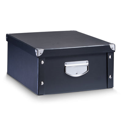 Pudełko do przechowywania, 40x33x17 cm, kolor czarny, ZELLER