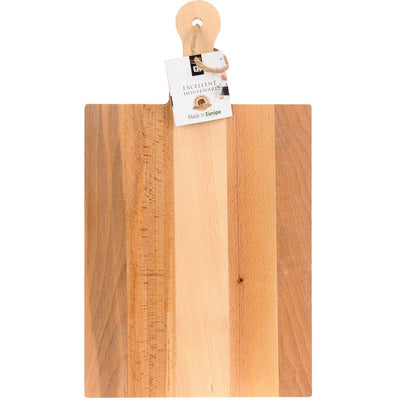 Drewniana deska do krojenia - prostokątna z nóżkami