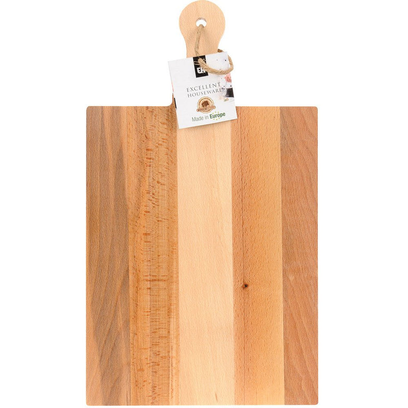 Drewniana deska do krojenia - prostokątna z nóżkami